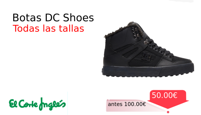 Botas DC Shoes