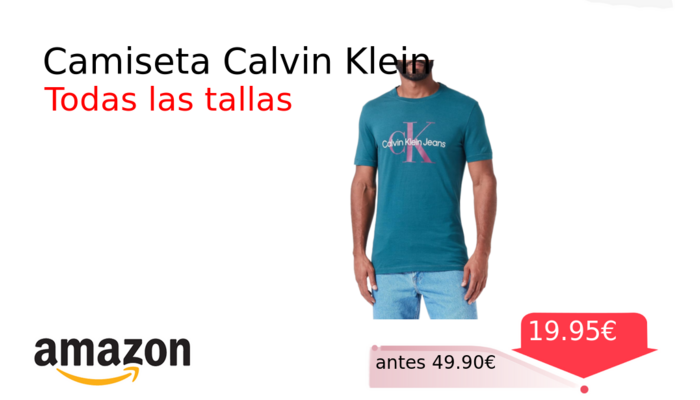 Camiseta Calvin Klein