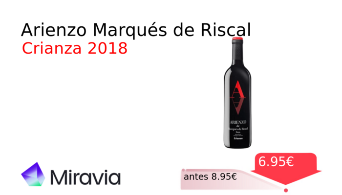 Arienzo Marqués de Riscal