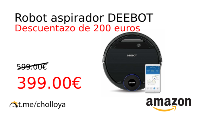 Robot aspirador DEEBOT 