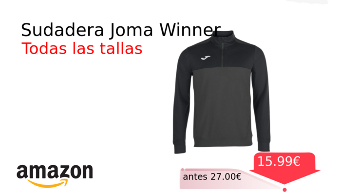 Sudadera Joma Winner