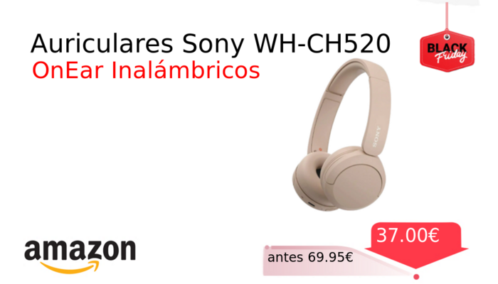 Auriculares Sony WH-CH520