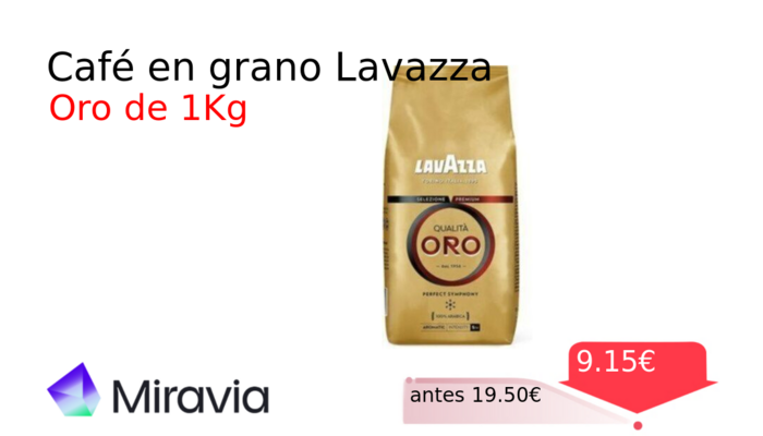 Café en grano Lavazza