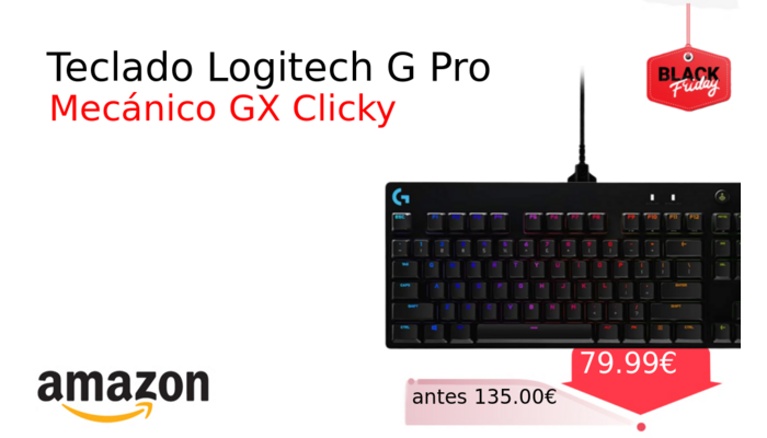 Teclado Logitech G Pro