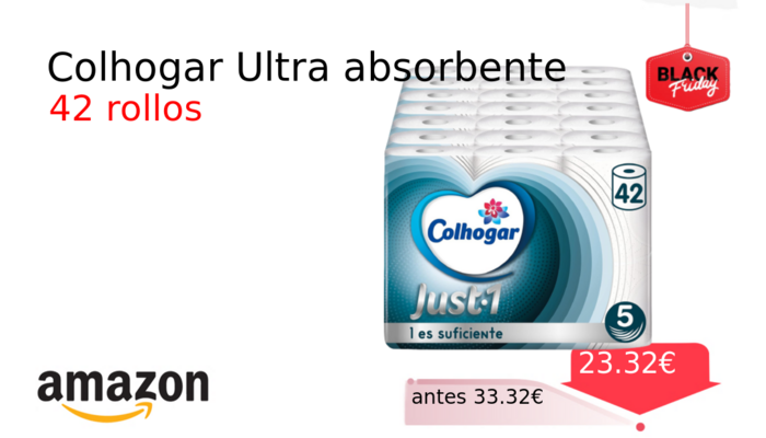 Colhogar Ultra absorbente