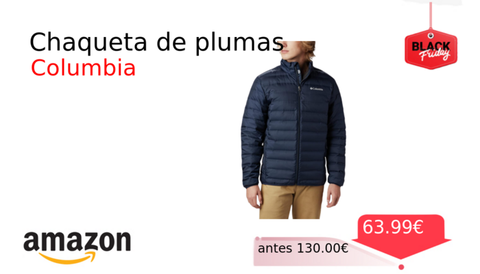 Chaqueta de plumas