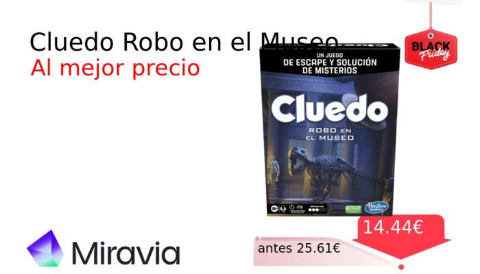 Cluedo Robo en el Museo