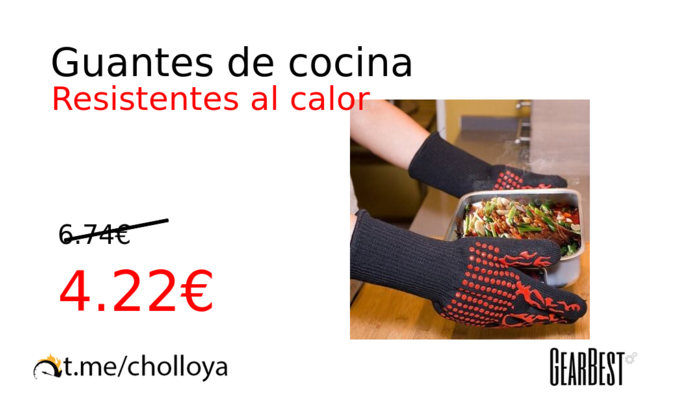 Guantes de cocina