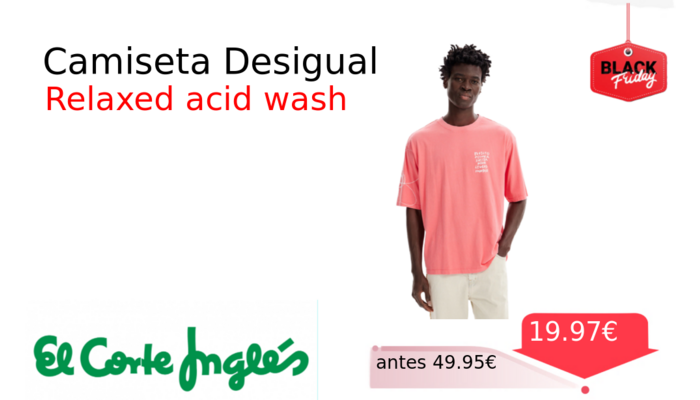 Camiseta Desigual