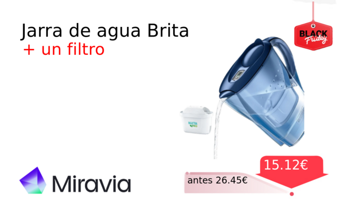 Jarra de agua Brita