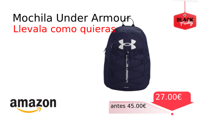 Mochila Under Armour