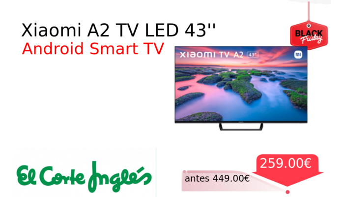 Xiaomi A2 TV LED 43''