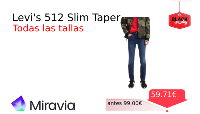 Levi's 512 Slim Taper