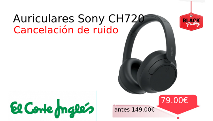 Auriculares Sony CH720