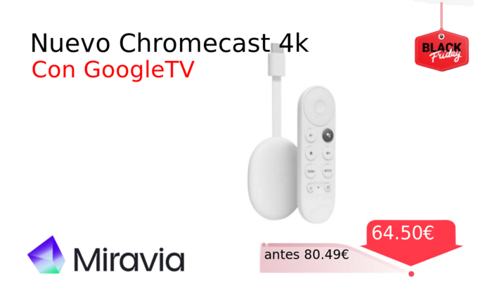 Nuevo Chromecast 4k