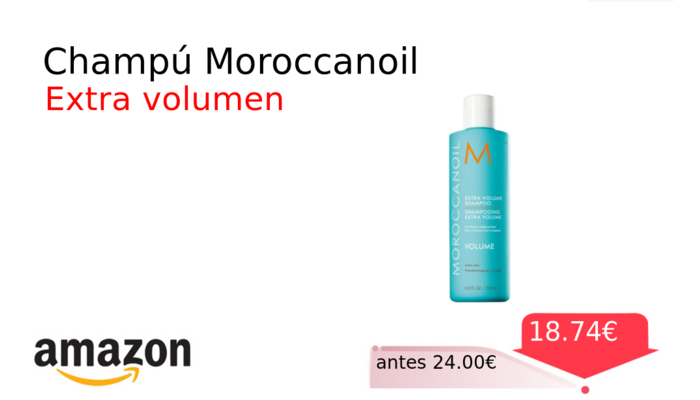 Champú Moroccanoil