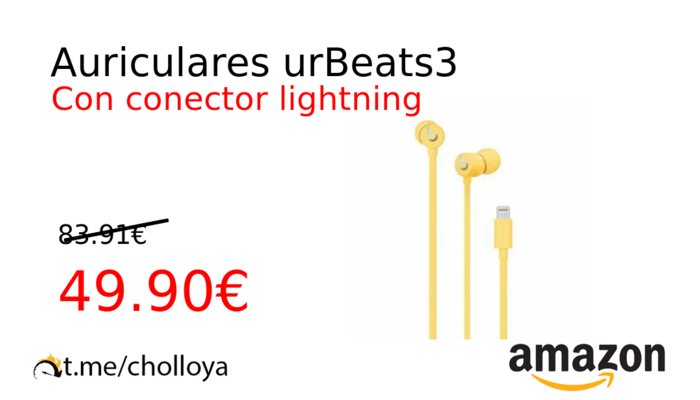 Auriculares urBeats3