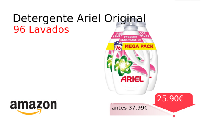 Detergente Ariel Original