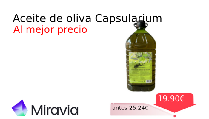 Aceite de oliva Capsularium