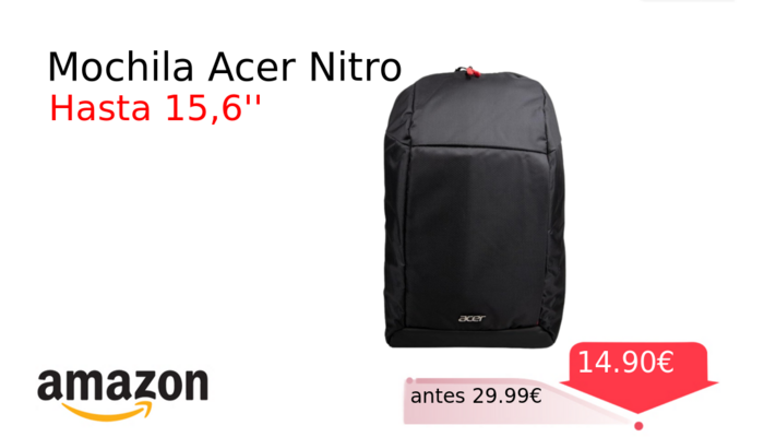 Mochila Acer Nitro