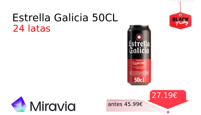 Estrella Galicia 50CL