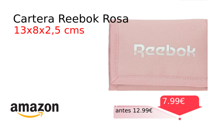 Cartera Reebok Rosa