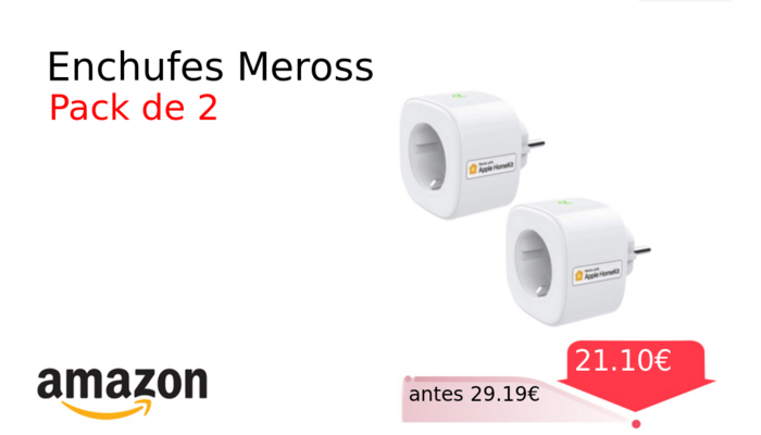 Enchufes Meross