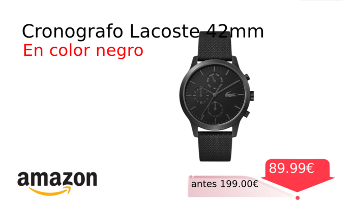 Cronografo Lacoste 42mm