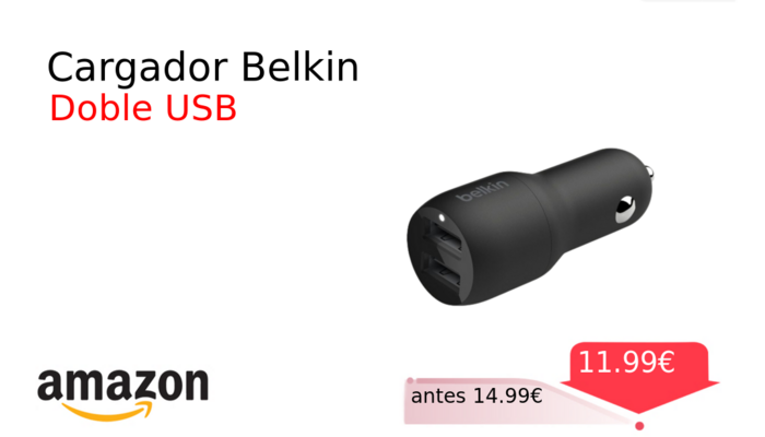 Cargador Belkin