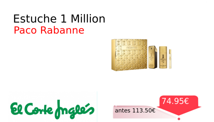 Estuche 1 Million