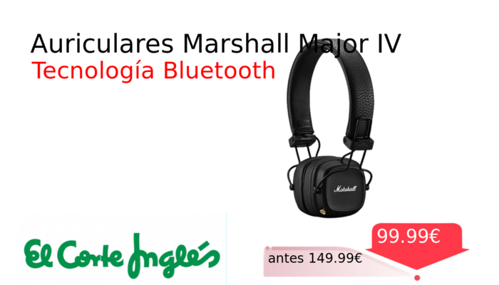 Auriculares Marshall Major IV