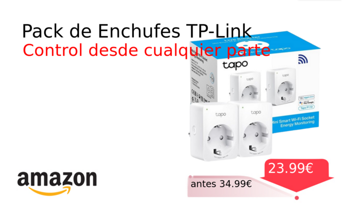 Pack de Enchufes TP-Link