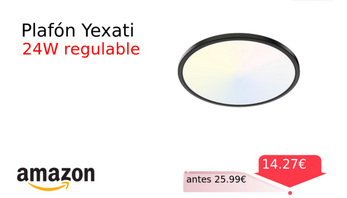 Plafón Yexati