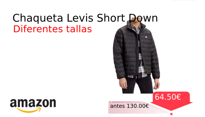 Chaqueta Levis Short Down