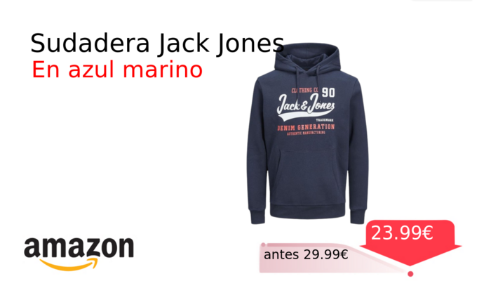 Sudadera Jack Jones