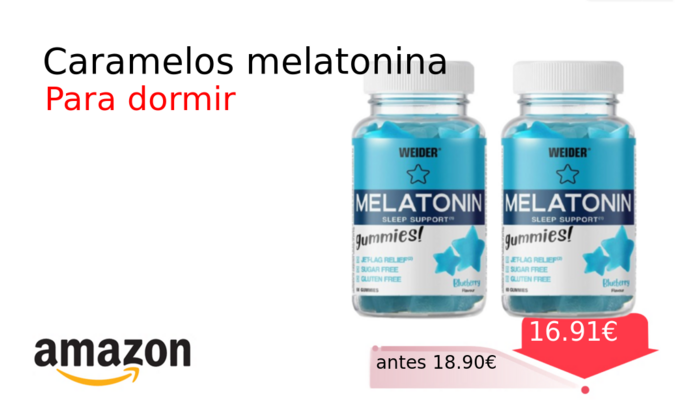 Caramelos melatonina