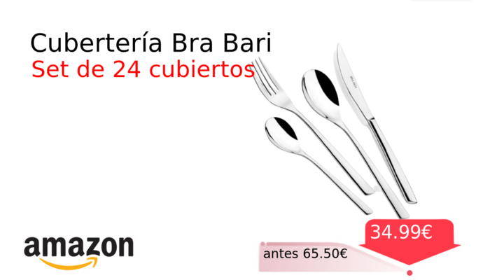 Cubertería Bra Bari