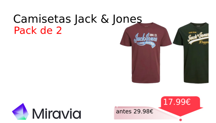 Camisetas Jack & Jones