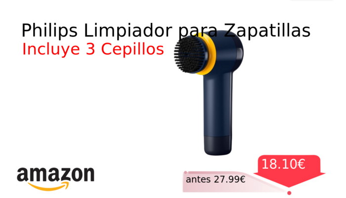 Philips Limpiador para Zapatillas
