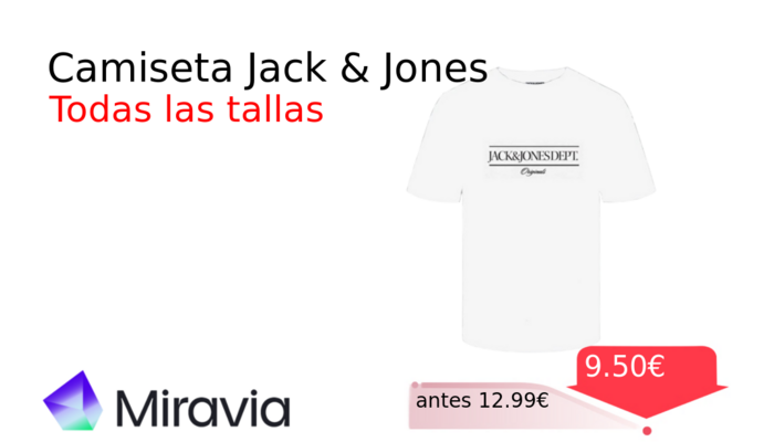 Camiseta Jack & Jones