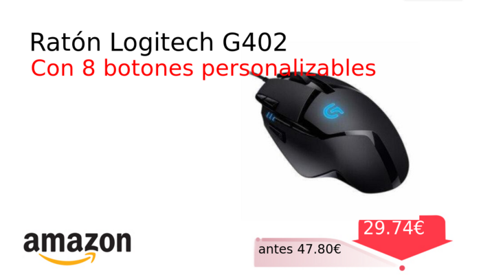 Ratón Logitech G402