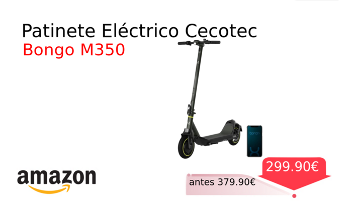 Patinete Eléctrico Cecotec 