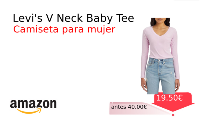 Levi's V Neck Baby Tee