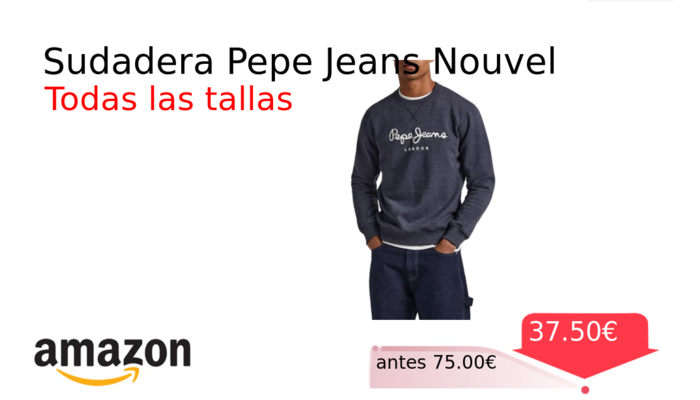 Sudadera Pepe Jeans Nouvel