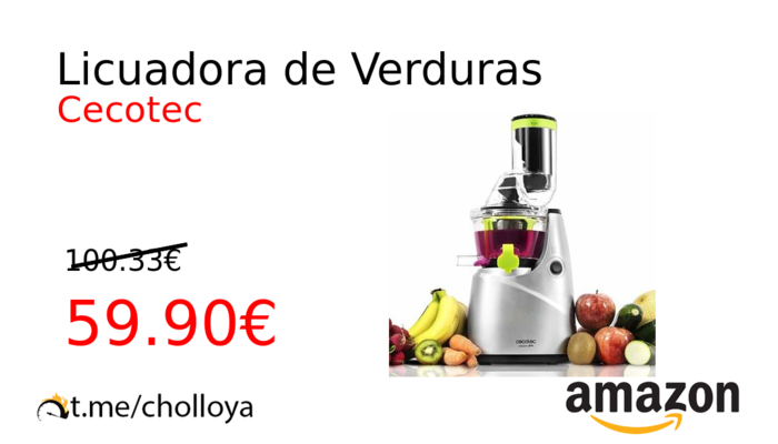 Licuadora de Verduras