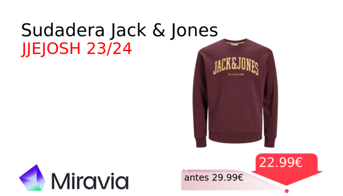 Sudadera Jack & Jones