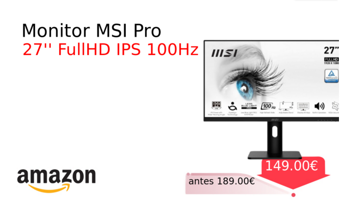Monitor MSI Pro