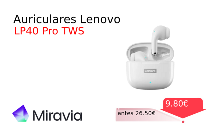 Auriculares Lenovo