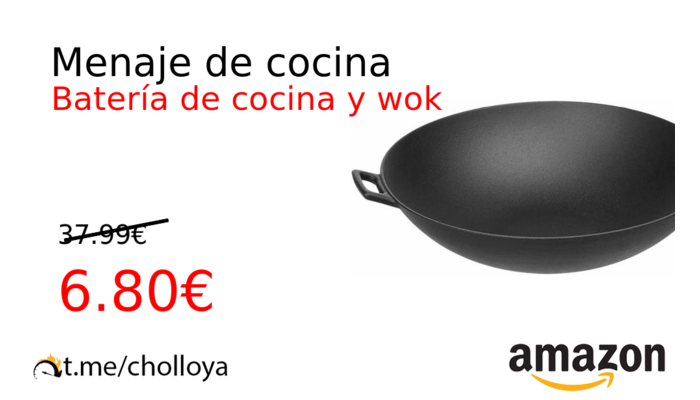 Menaje de cocina