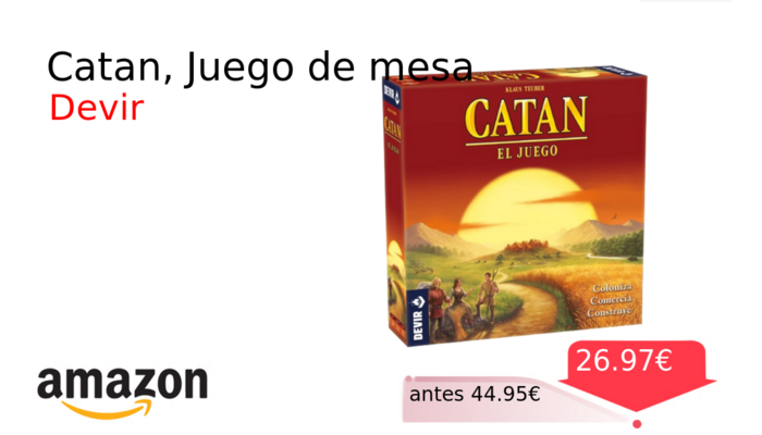 Catan, Juego de mesa